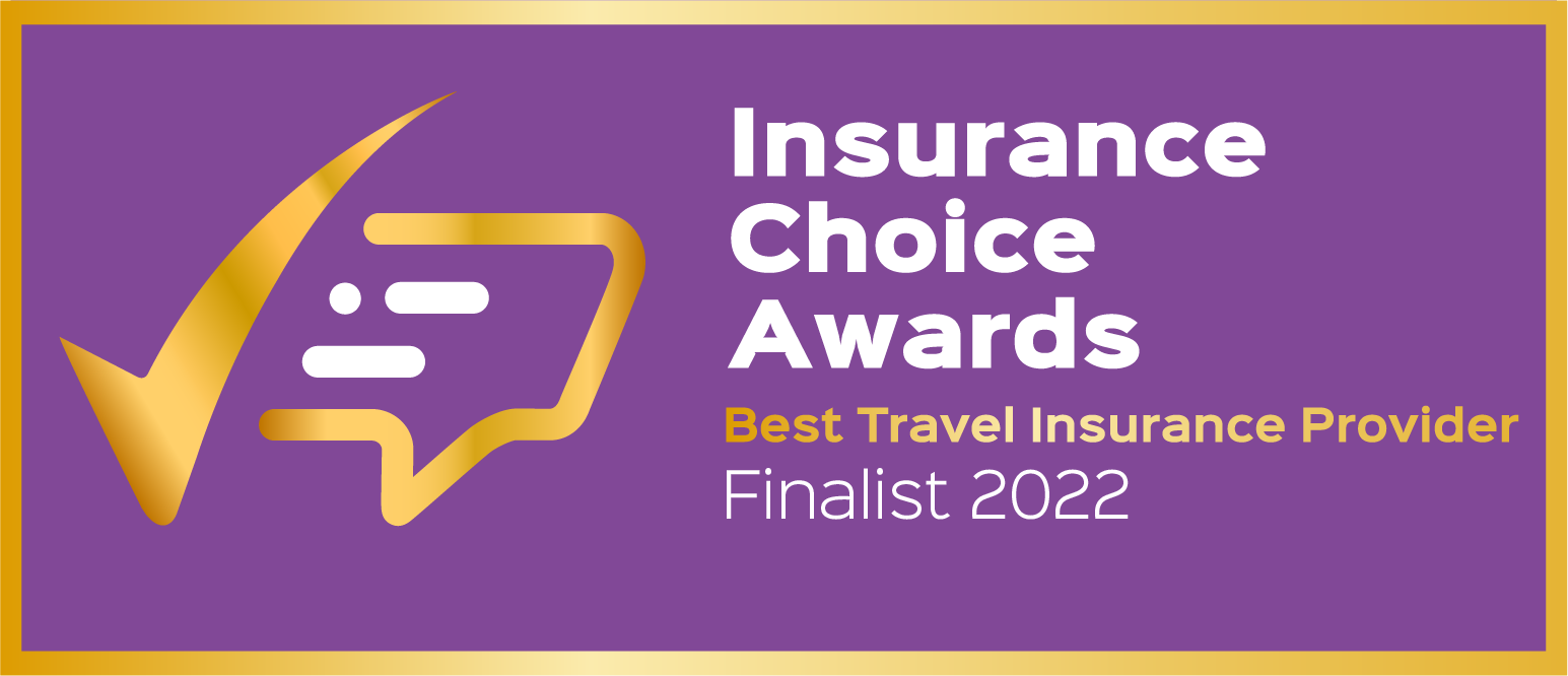 Finalist: Best Travel Insurance Provider, Insurance Choice Awards 2022